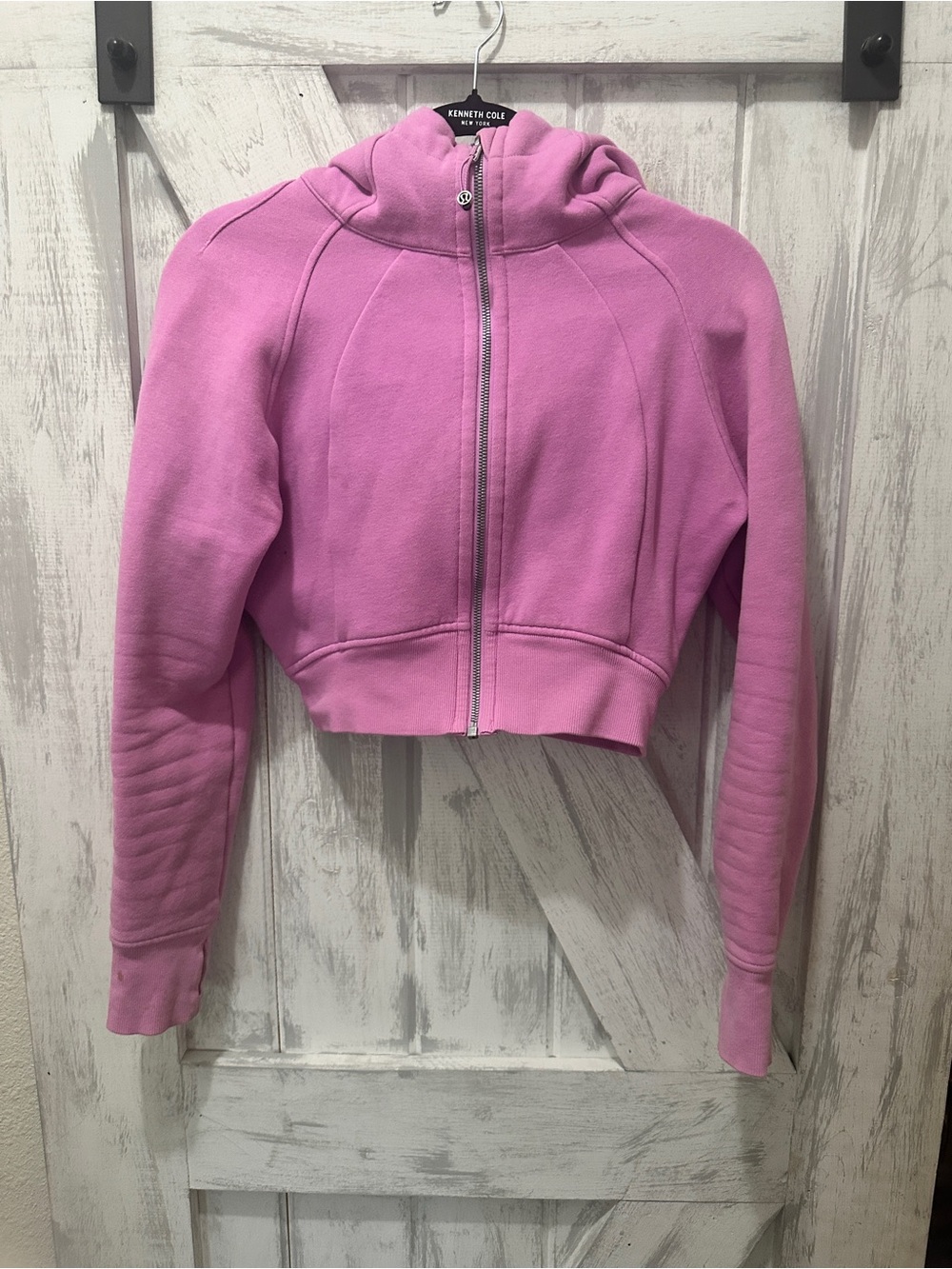 lululemon athletica Pink Hooded Zip Jacket